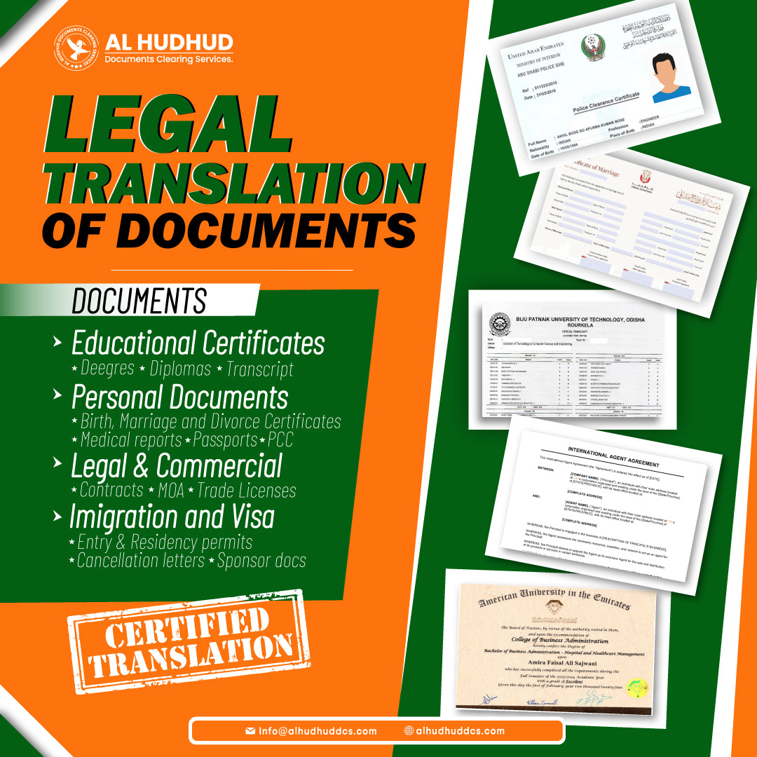 Legal Translation of Documents